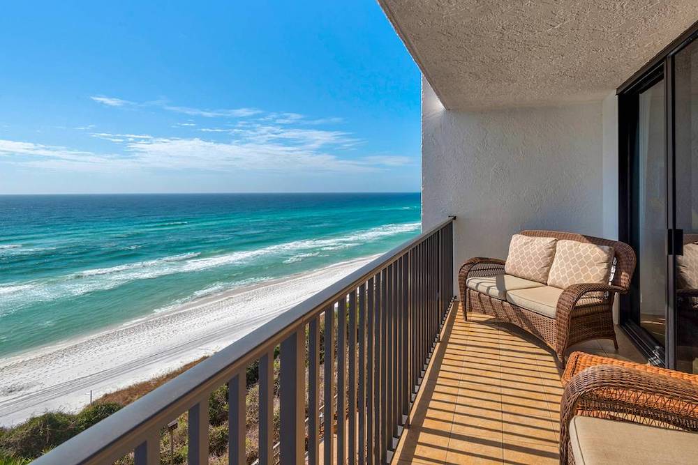 Benchmark Management vacation rental overlooking the beach
